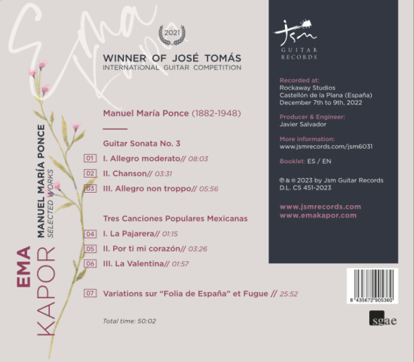 Manuel María Ponce: Selected Works - Image 2