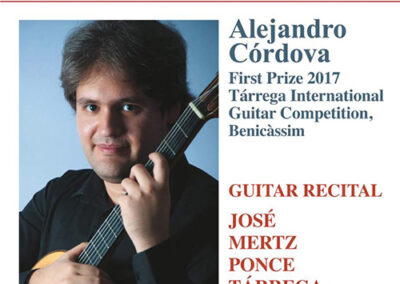 Guitar Recital // Alejandro Córdova